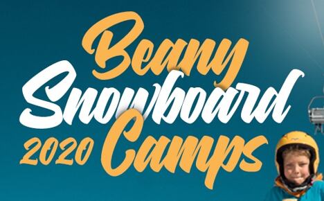 Snowboardové tábory Beany 2020